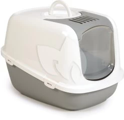 Beeztees Nestor Jumbo Kattenbak Wit / Grijs
