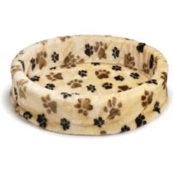 Beeztees Teddy Hondenmand Met Grote Voetprint Creme 80 Cm